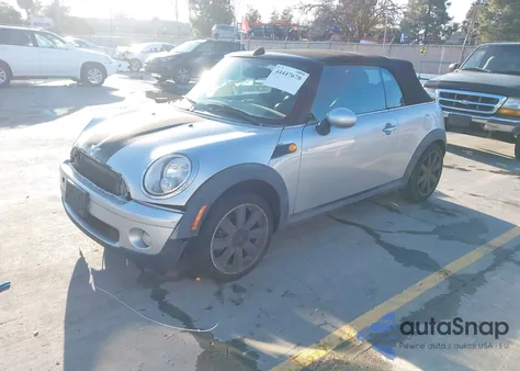 2009 Mini Cooper z USA, uszkodzony, nr VIN WMWMR33539TU96257